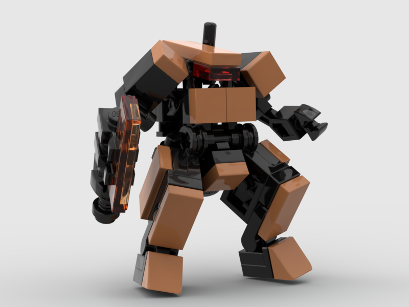Đồ chơi lắp ráp Lego Moc robot Grass