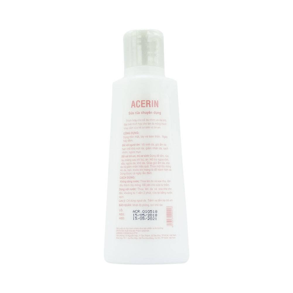 SỮA RỬA CHUYÊN DỤNG ACERIN GENTLE FOAMING CLEANSER 155ML.