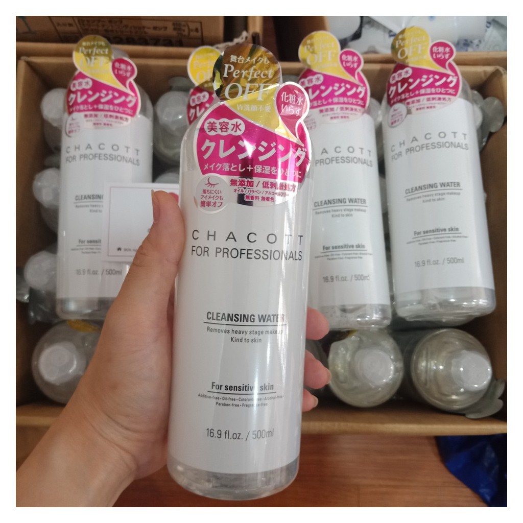 Nước tẩy trang Chacott For Professionals 500ml
