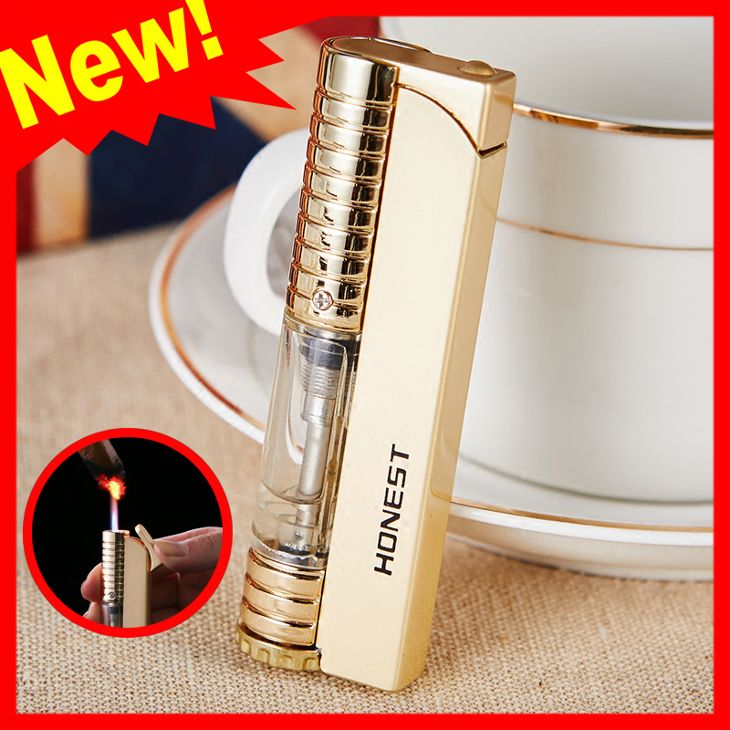 Hộp Quẹt Bật Lửa Honest BCZ 806-1 (Vàng)