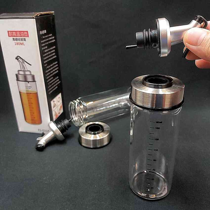 Chai Đựng Gia Vị Có Vòi 180ML - Chai Đựng Nước Chấm – Bình Đựng Dầu Ăn - Lọ Đựng Dầu Ăn - Chai Dầu Ăn Có Vòi