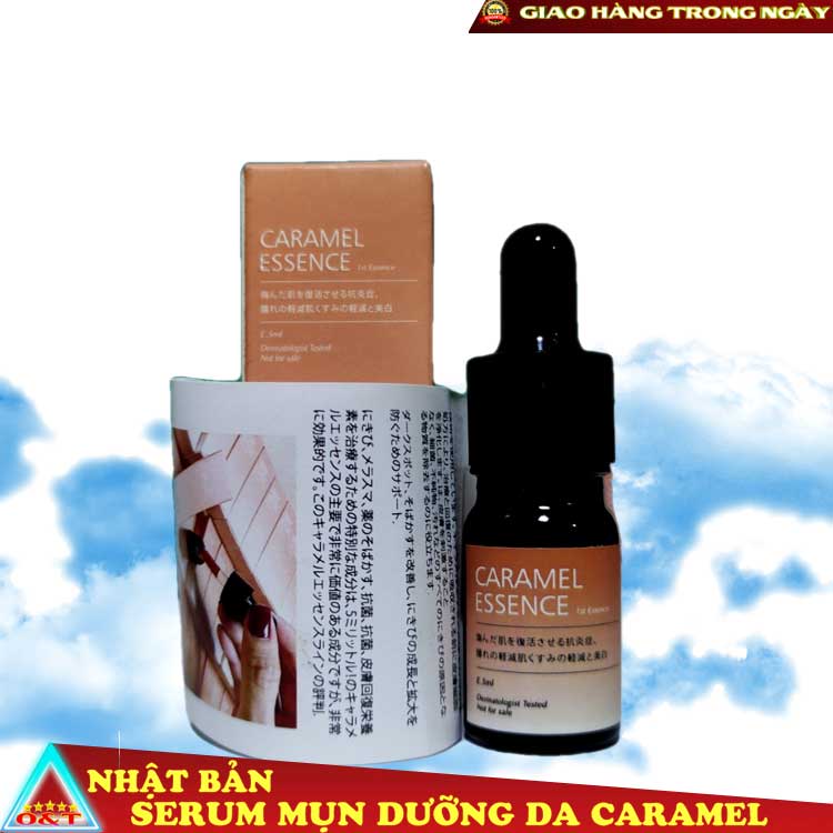 Serum caramel essence mụn thâm trằng da Nhật chính hãng