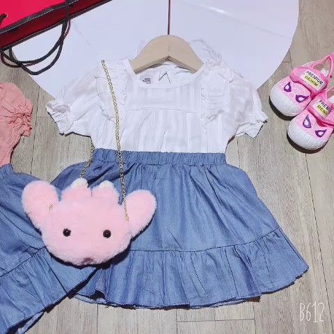 [HCM]set váy và áo cho bé