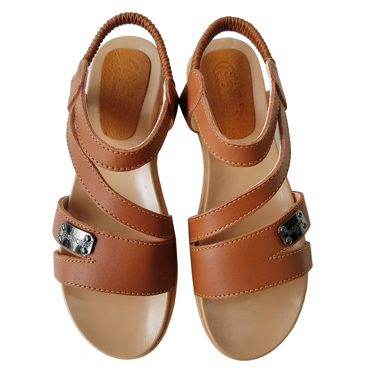 Giày Sandal Nữ Da Bò Thật BIGBEN Cao Cấp SDN54