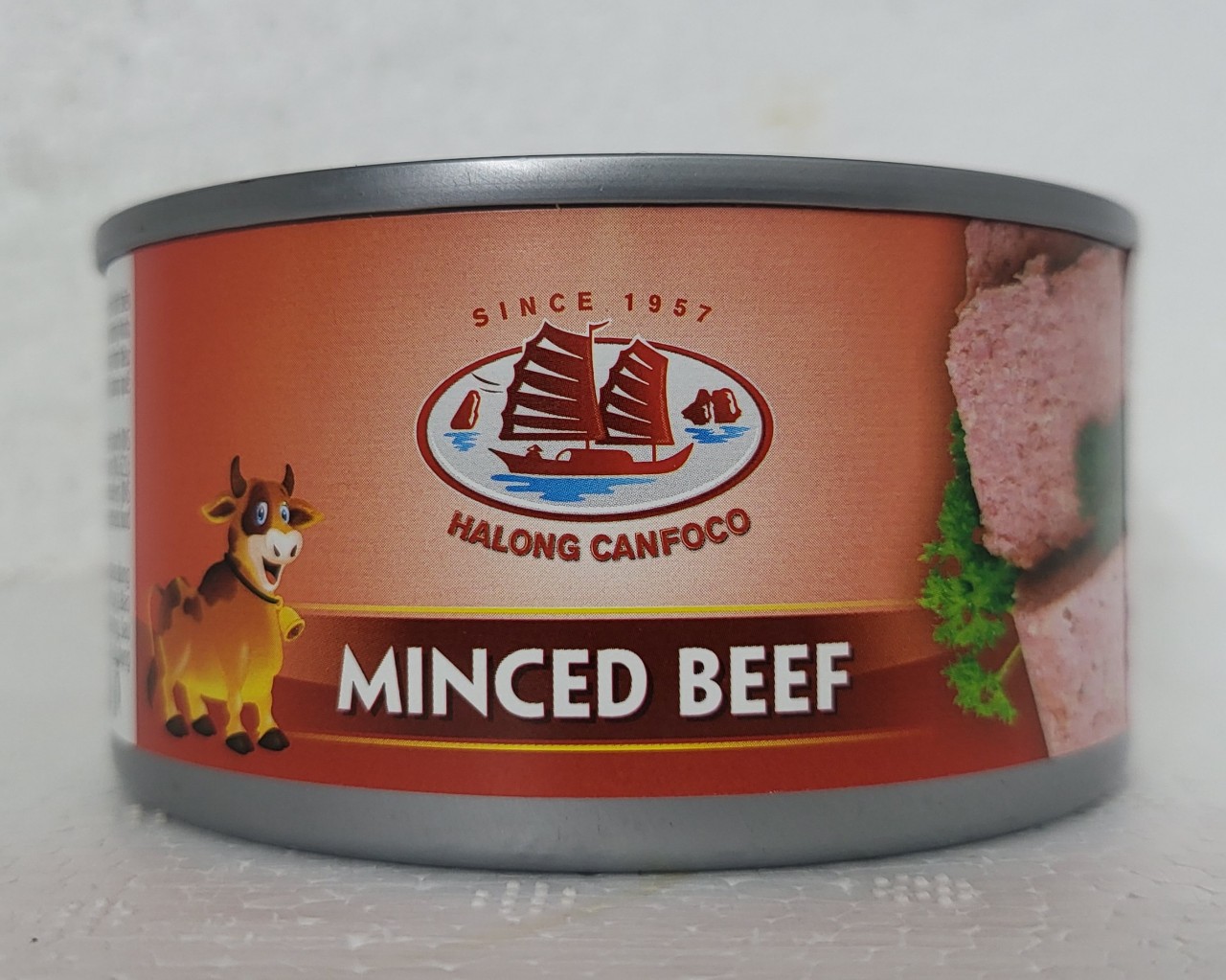 [Hộp 170g] THỊT BÒ XAY [VN] HALONG CANFOCO Minced Beef