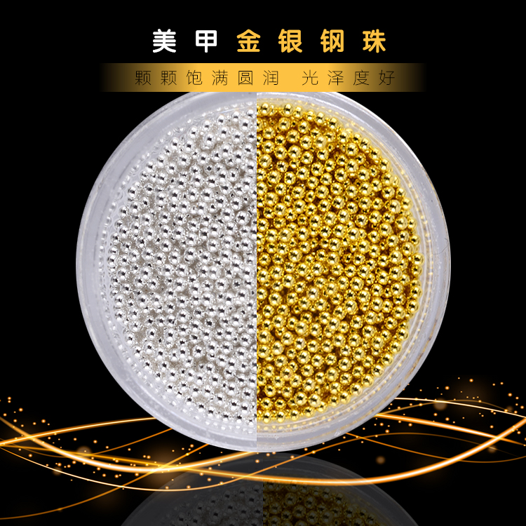 [HCM]Hủ bi kim loại size nhỏ đính móng