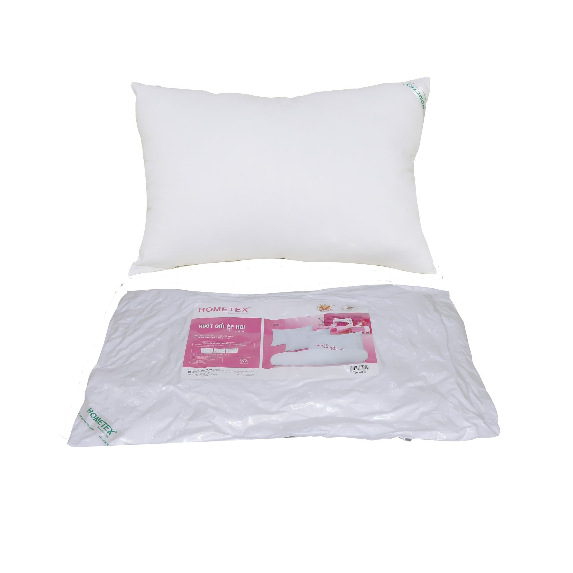 Ruột gối ép hơi 50x70cm Hometex