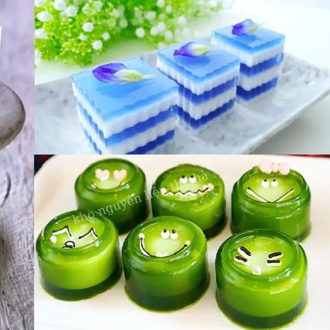 Bột Rau Câu Giòn -Bột thạch dẻo Jelly Powder (1 gói 12g)