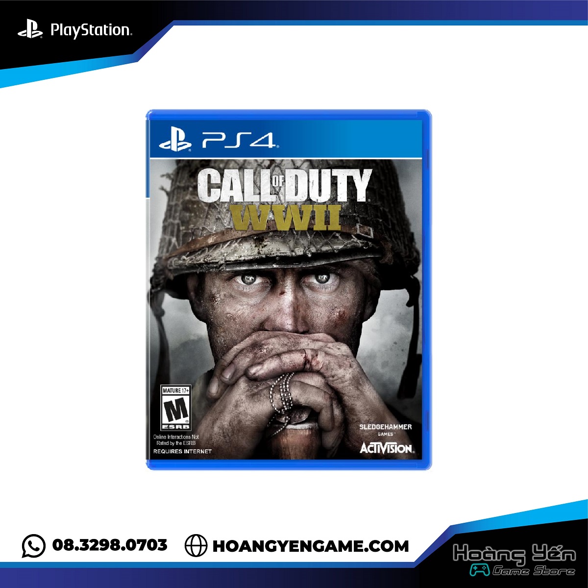 HCMĐĩa game Call Of Duty WWII PS4