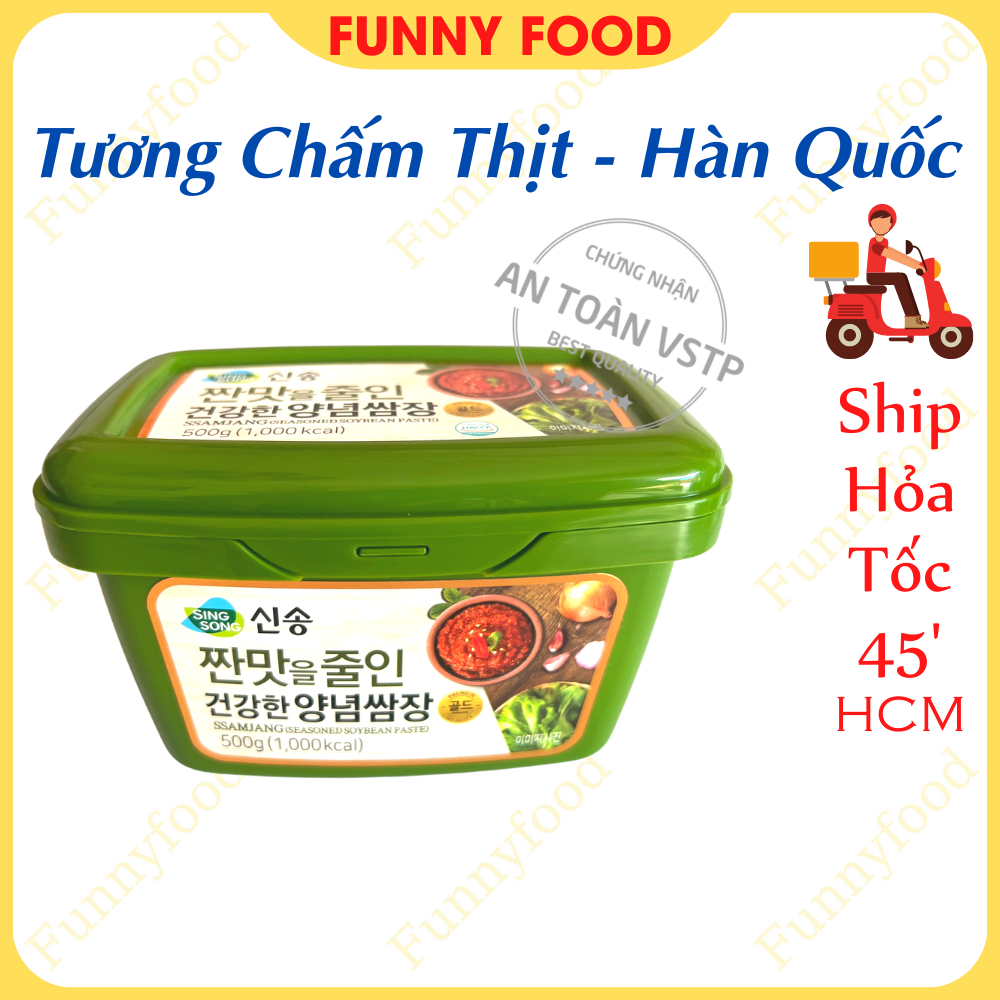 [ HOÀN TIỀN 10% ]Tương Chấm Thịt Nướng Hàn Quốc – Đồ Chấm Thịt BBQ – [Ship Hỏa Tốc HCM] - Funnyfood