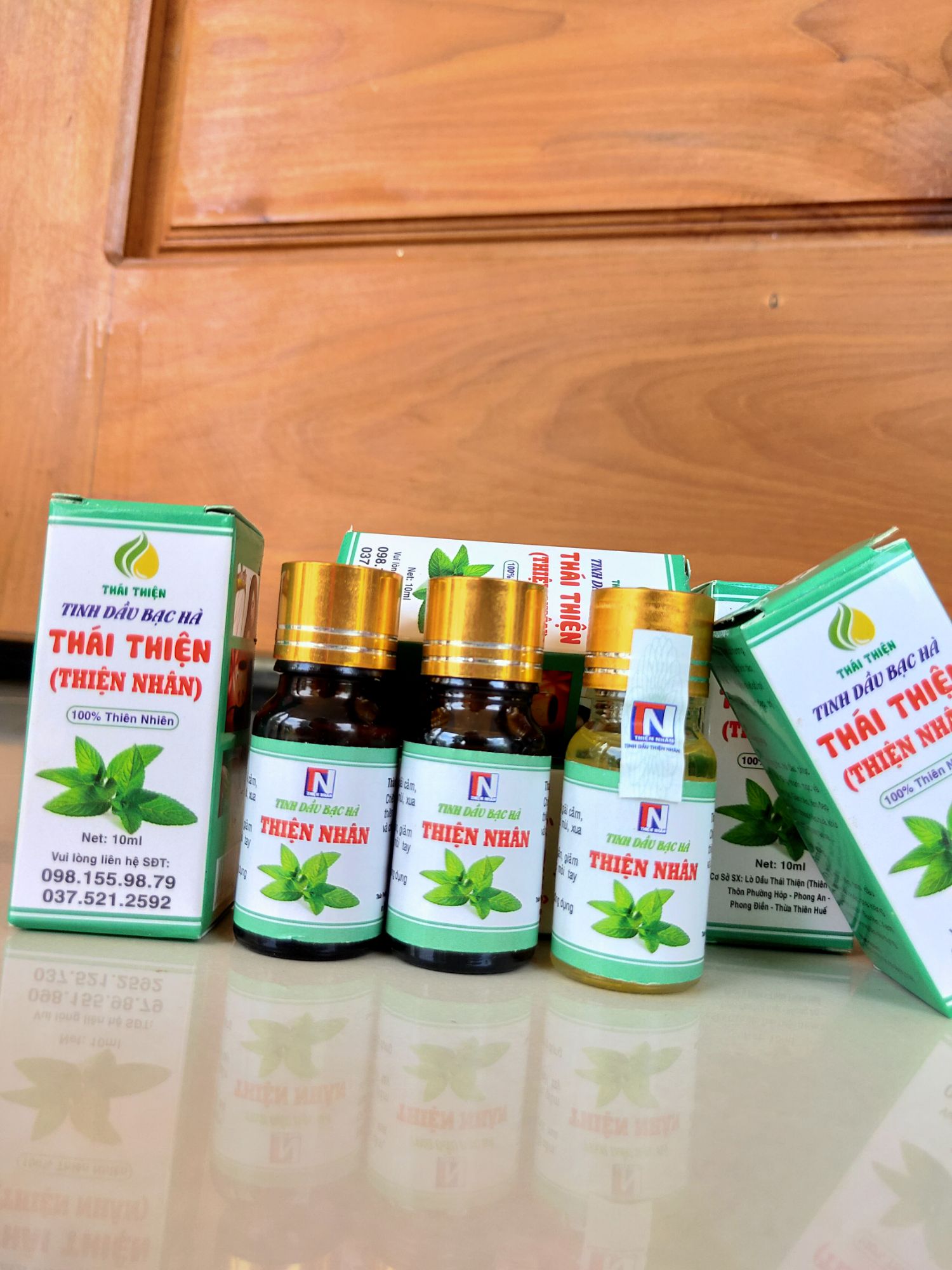 Tinh dầu bạc hà nguyên chất