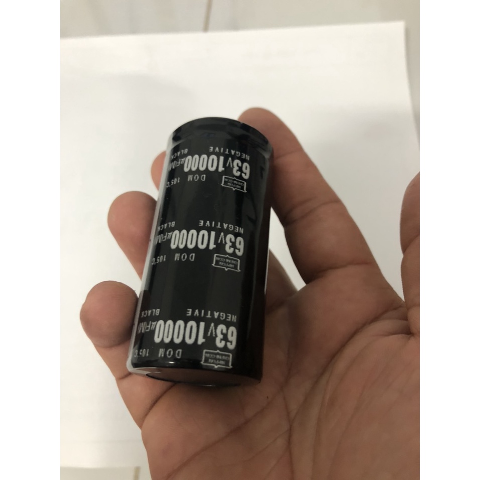 TỤ LỌC NGUỒN CHO AMPLY 63V- 10000 uF