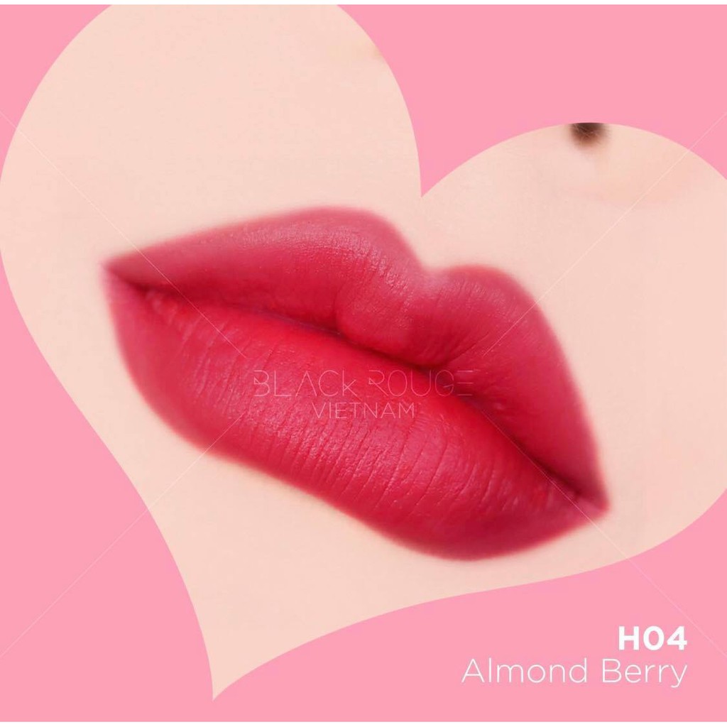 [HCM]Son Tint Black Rouge Color Lock Heart Tint