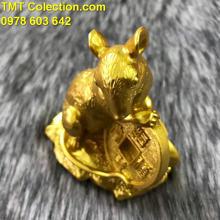 [HCM]Tượng Con Chuột Vàng Màu vàng - SP005164