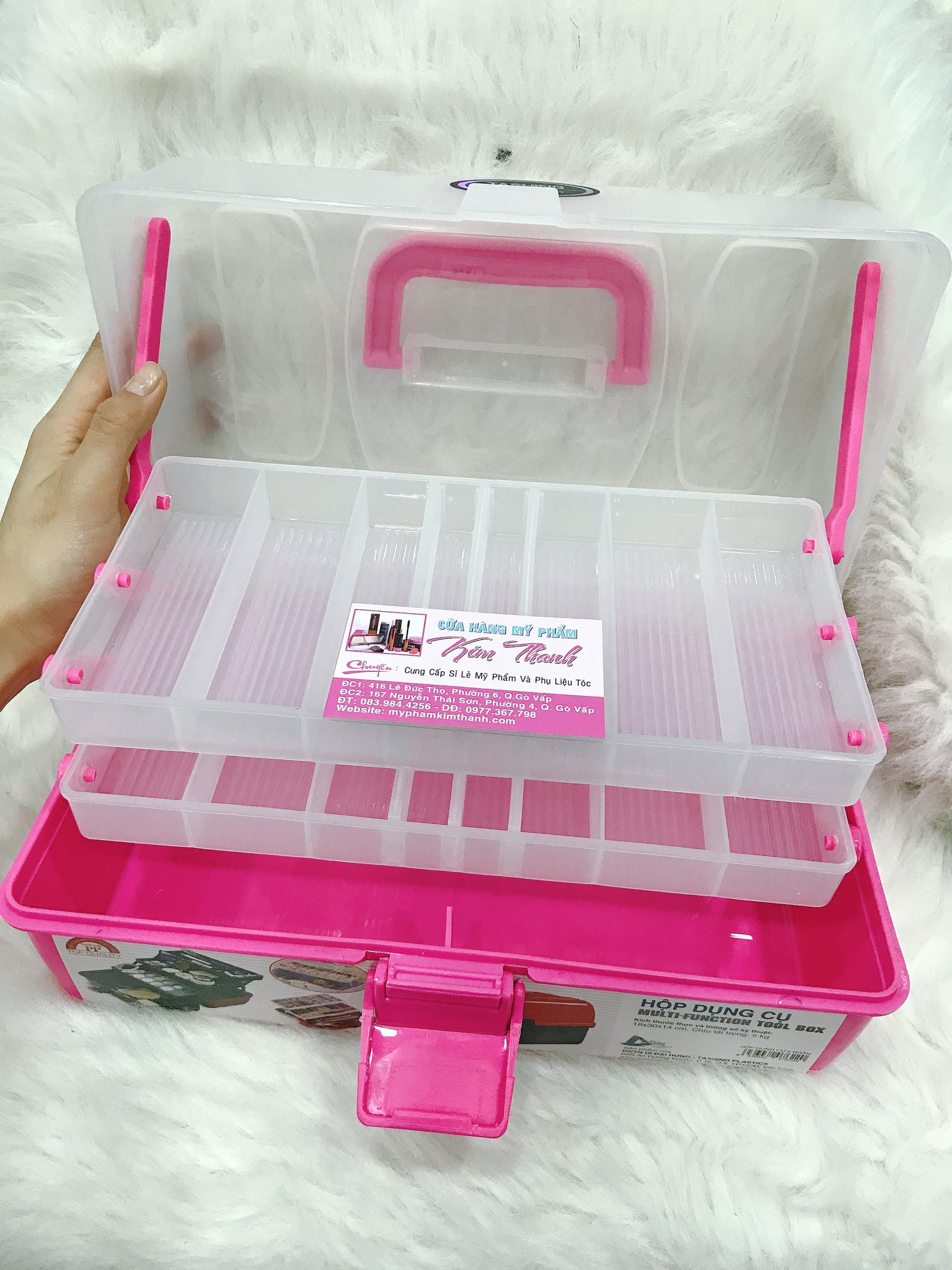 Hộp đựng dụng cụ làm nail đa năng