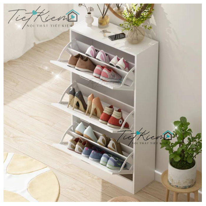 Tủ giày siêu mỏng thông minh 80cm NTTK TG00999