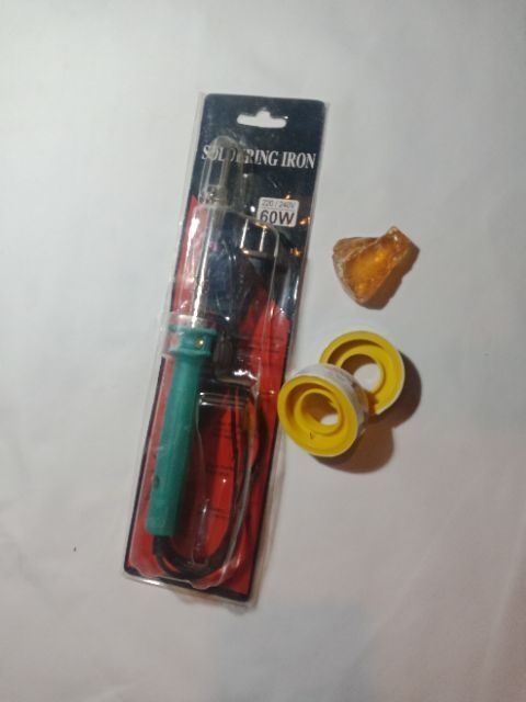 Combo 1 mỏ hàn, 1 chì hàn và 1 nhựa thông