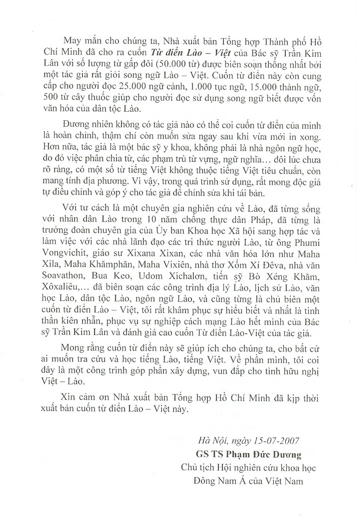 Từ Điển Lào - Việt