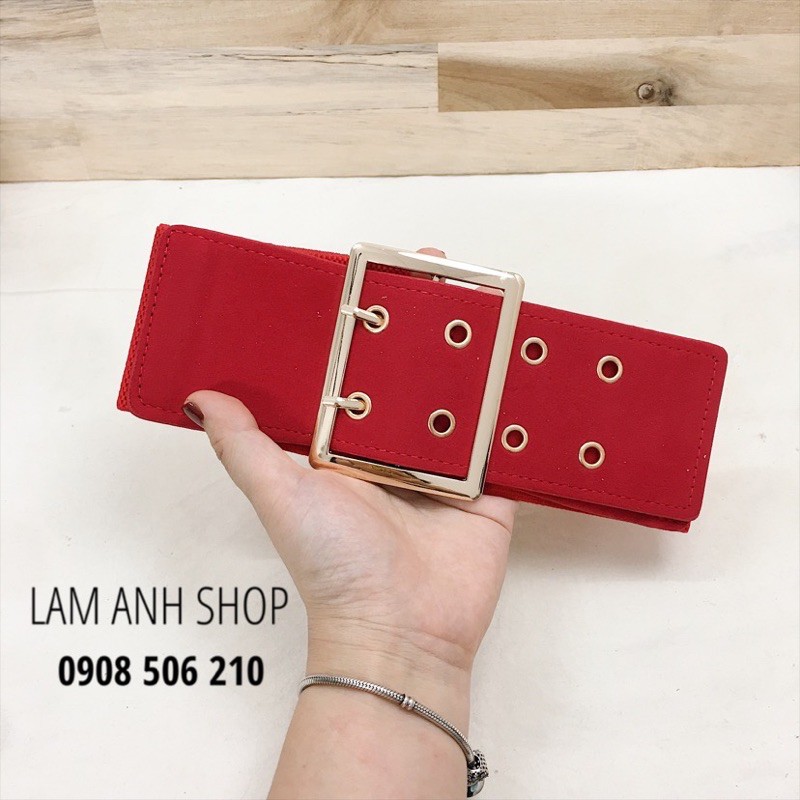 Dây Nịt Thun Bản Lớn 2 Kim