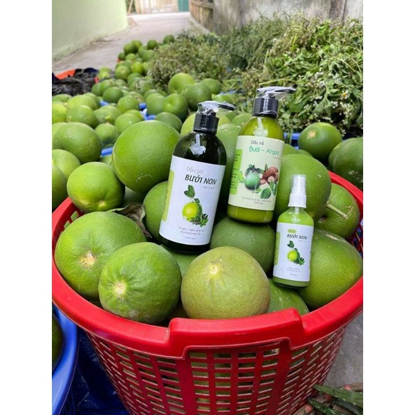 Xịt dưỡng tóc bưởi non - mới