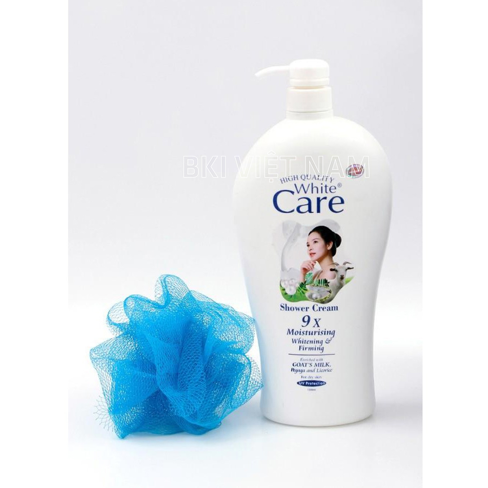 Sữa tắm dê White Care trắng mịn 1200ml - Sữa tắm thái lan cao cấp chai lớn
