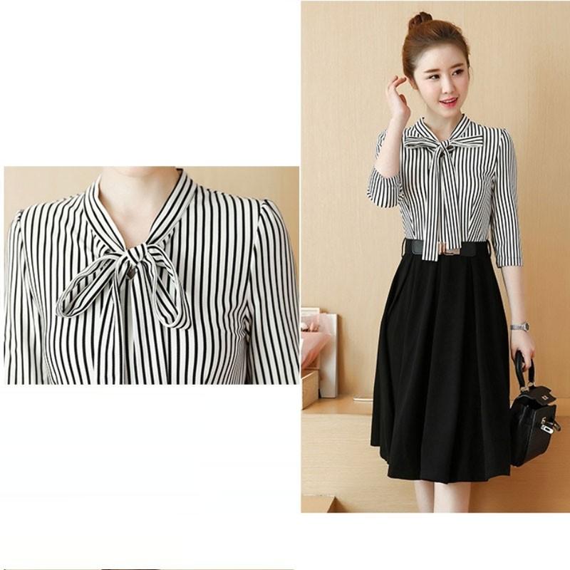 Đầm Xòe Công Sở MIA T-D0MIA2 (Đen)