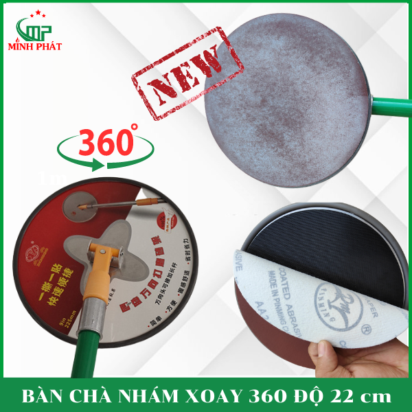 Bàn Chà Nhám Tròn Xoay 360 Độ.