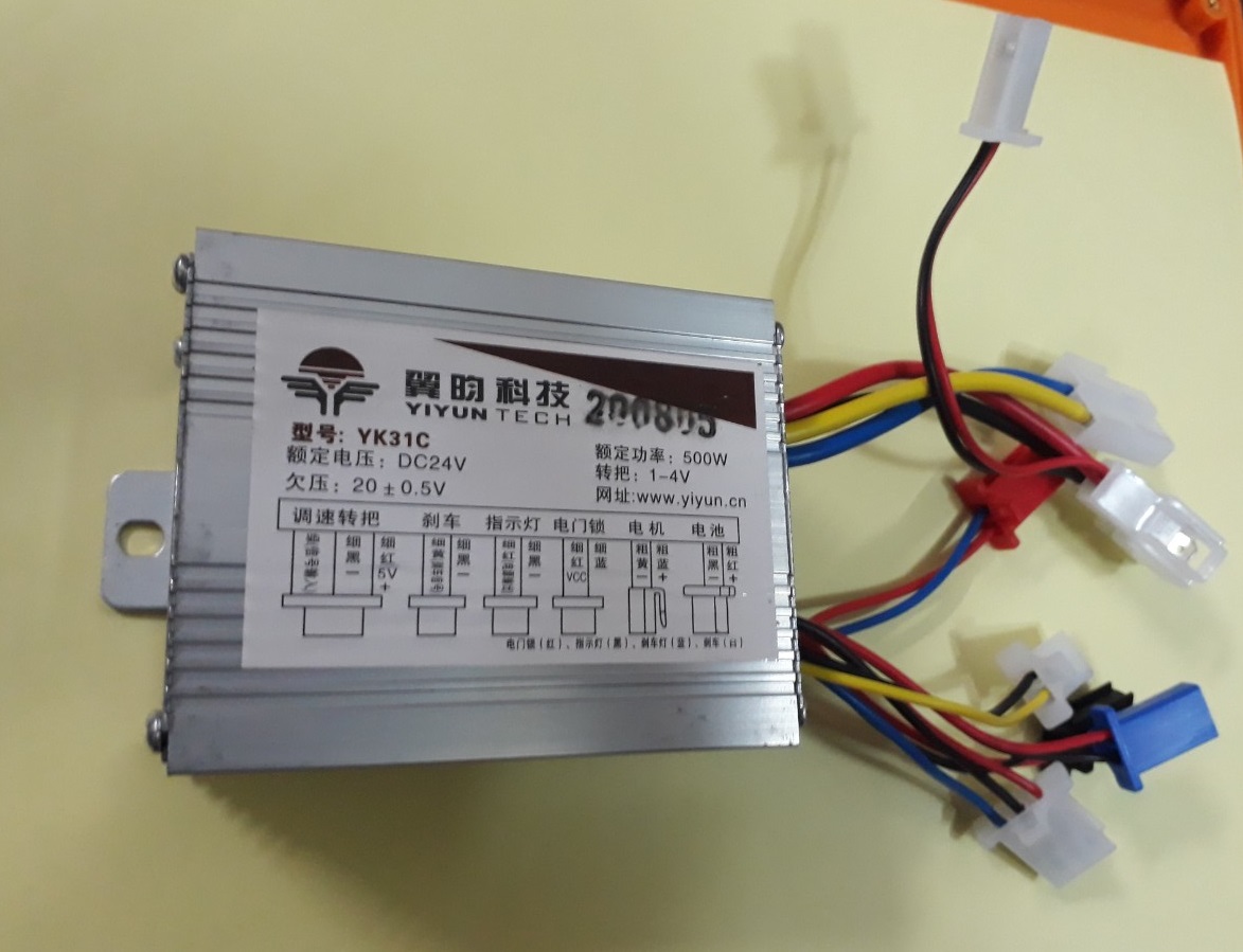 IC ĐIỀU TỐC XE MÁY ĐIỆN 24V 500W-IC chổi than