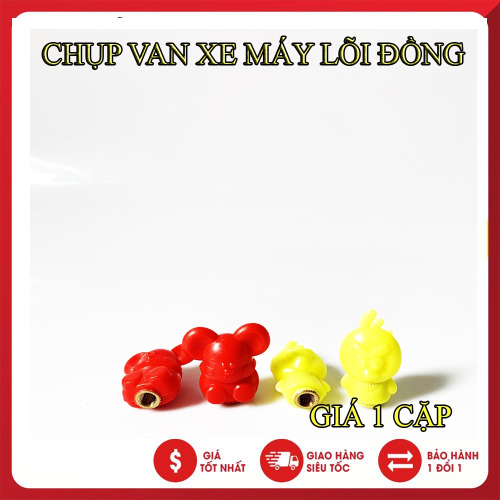 ✅ CHỤP CHÂN VAN XE MÁY – OTO LÕI ĐỒNG ( GIÁ 1 CẶP) ✅