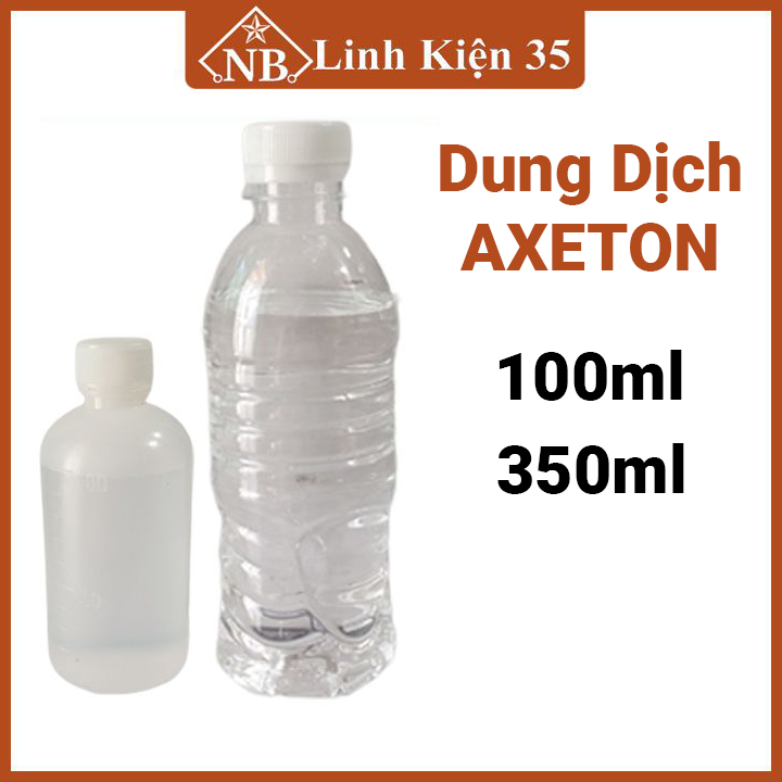 Dung dịch Axeton 100ml/350ml rửa mạch, main điện tử thủ công