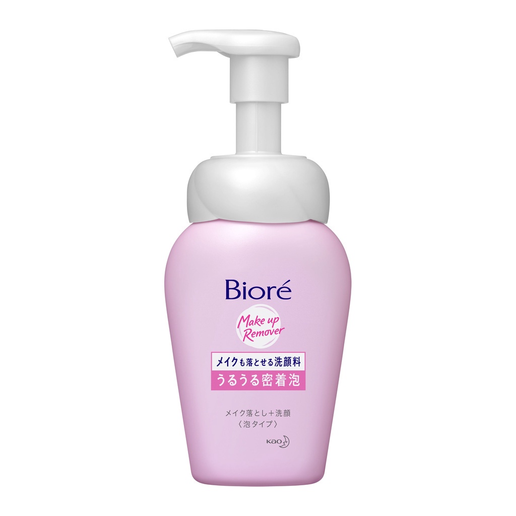 Bọt Tẩy Trang Dưỡng Ẩm Biore Make Up Remover Foaming 160ml