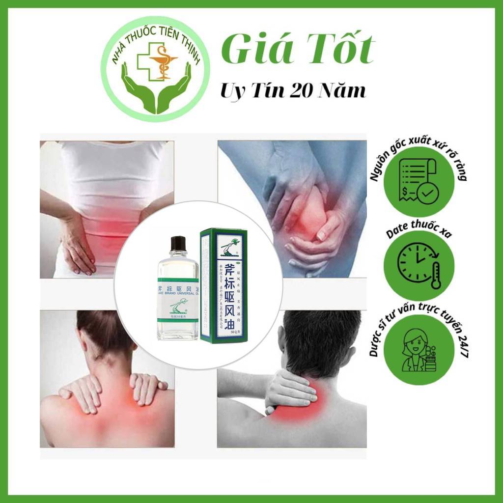 Dầu Gió Trắng Cây Búa  Axe Brand