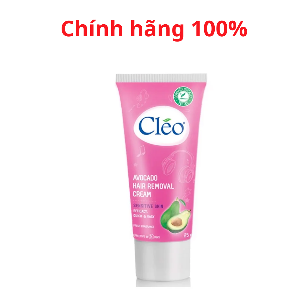 [HCM]kem tẩy lông Cléo cho da nhạy cảm