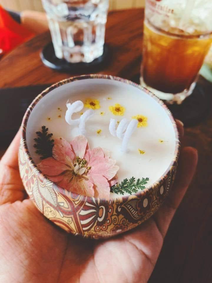 Nến thơm hương bưởi 170gr - hb170