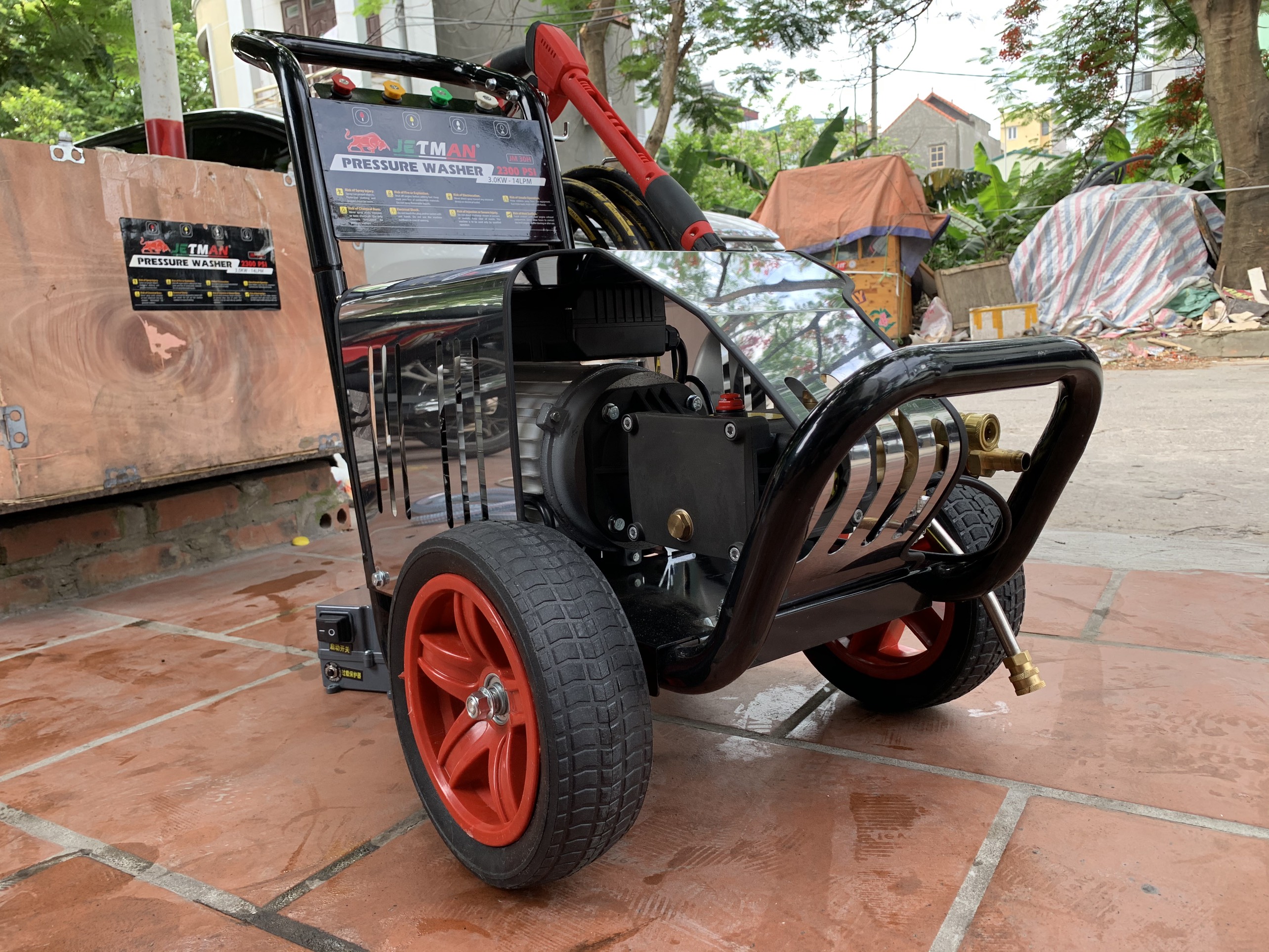 Máy rửa xe cao áp 3kw jetman jm30h
