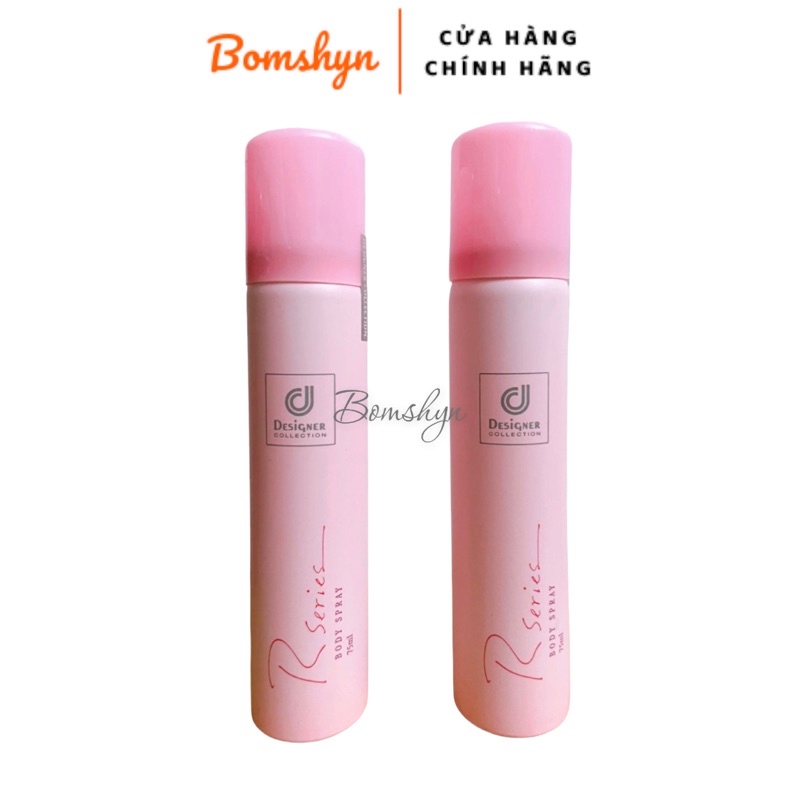 Xịt thơm toàn thân Rseries 75ml
