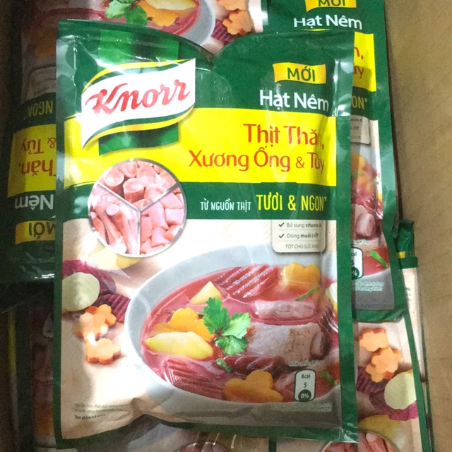 GIA VỊ Hạt nêm Knorr gói 1,8kg