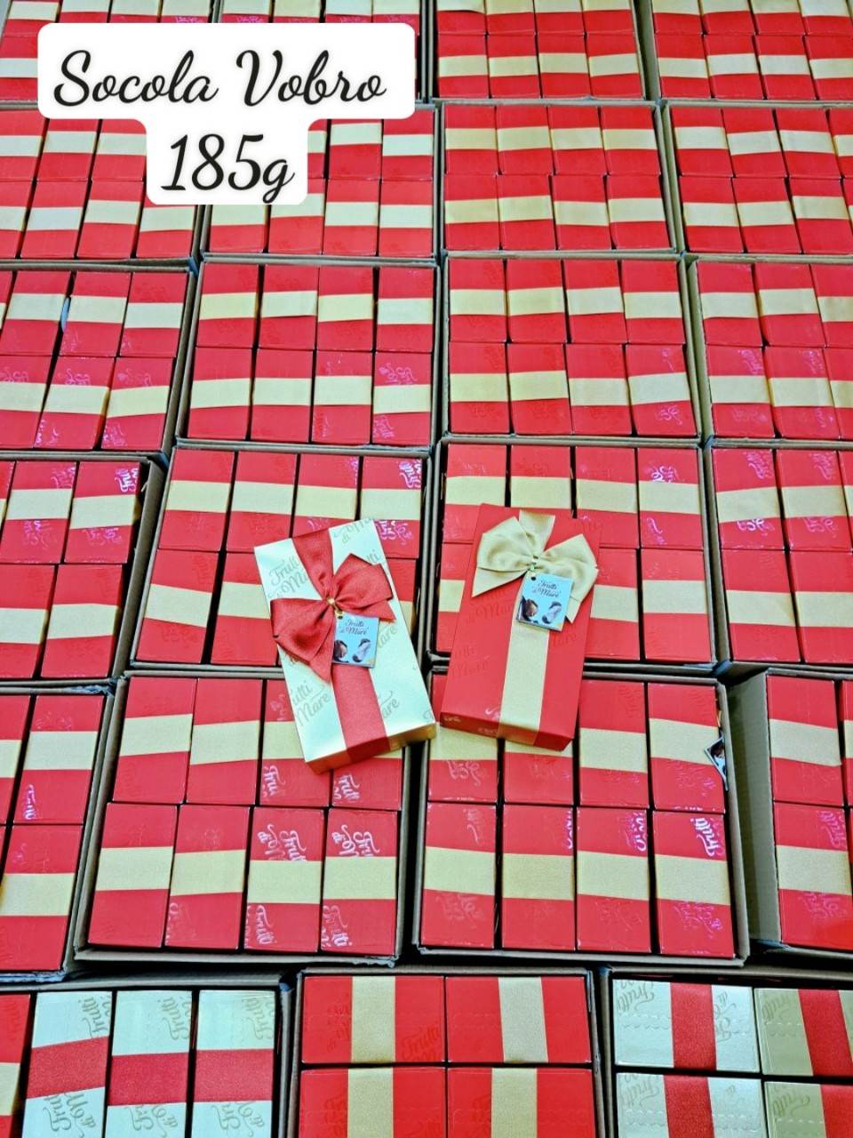 Hộp Socola Vobro Frutti Di Mare 185g ( đỏ)