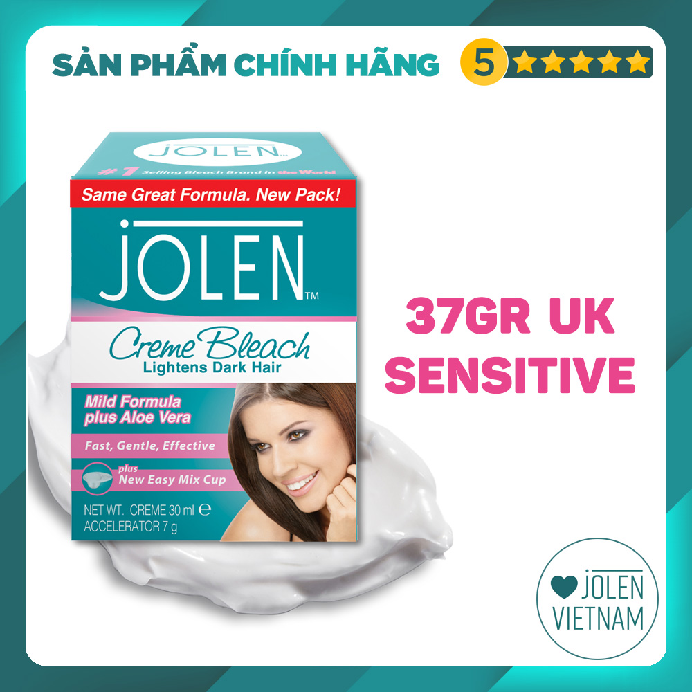 Jolen Creme Bleach 37gr Sensitive - UK Imported