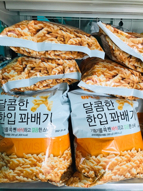 Quẩy xoắn Hàn Quốc gói 280g