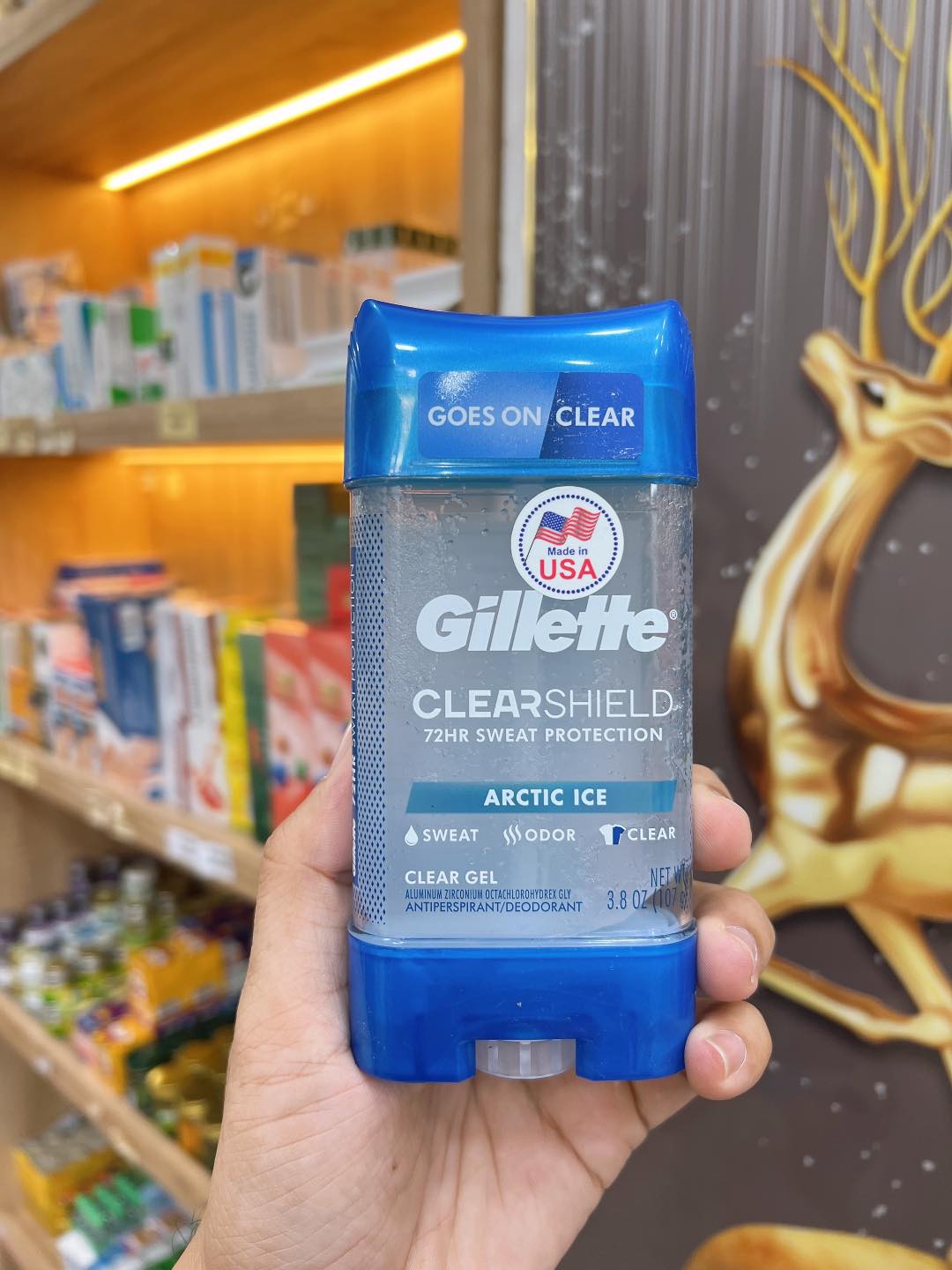 Lăn Khử Mùi Gillette Dạng Gel 107g