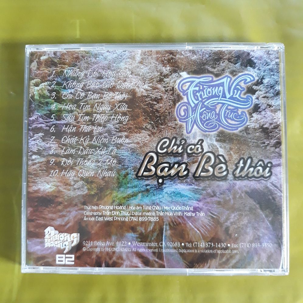 Bộ 3 đĩa cd Trường Vũ, Hồng Trúc