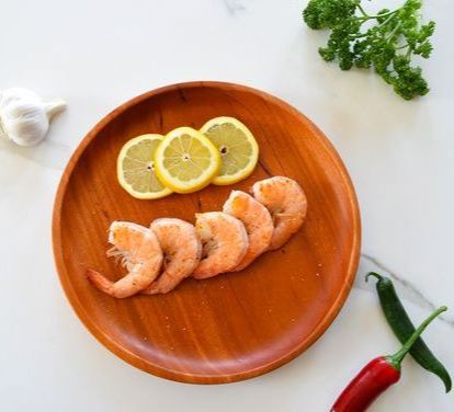 Đĩa (dĩa) gỗ xà cừ đường kính 22cm