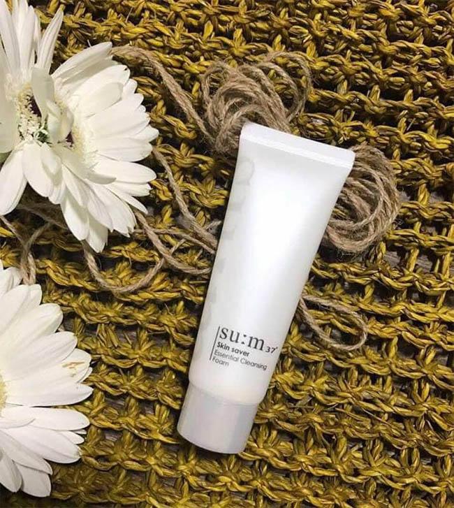 [HCM]Sữa Rửa Mặt Su:m37 Skin Saver Essential Cleansing Foam 40ml