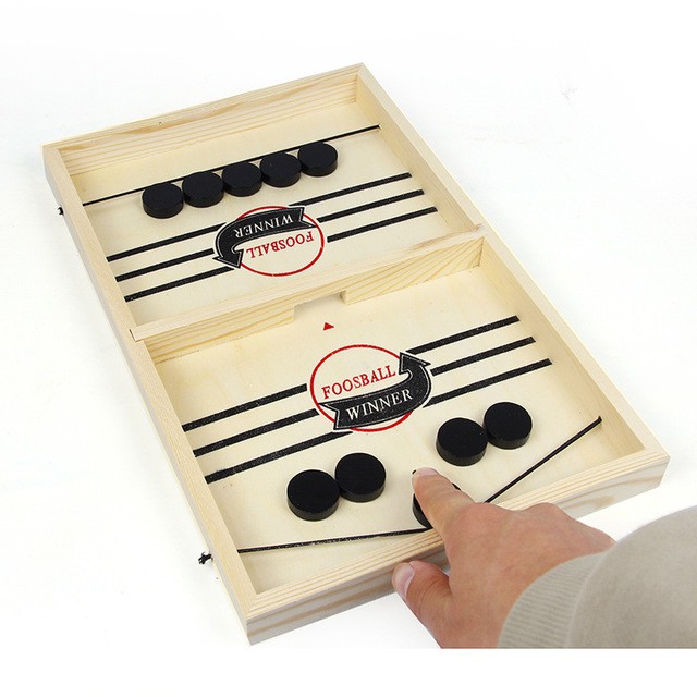 Bộ Đồ Chơi Cờ Búng Board Games Bằng Gỗ Cao Cấp Children Store Giúp Bé Phát Triển Khả Năng Vận Động, Tính Linh Hoạt