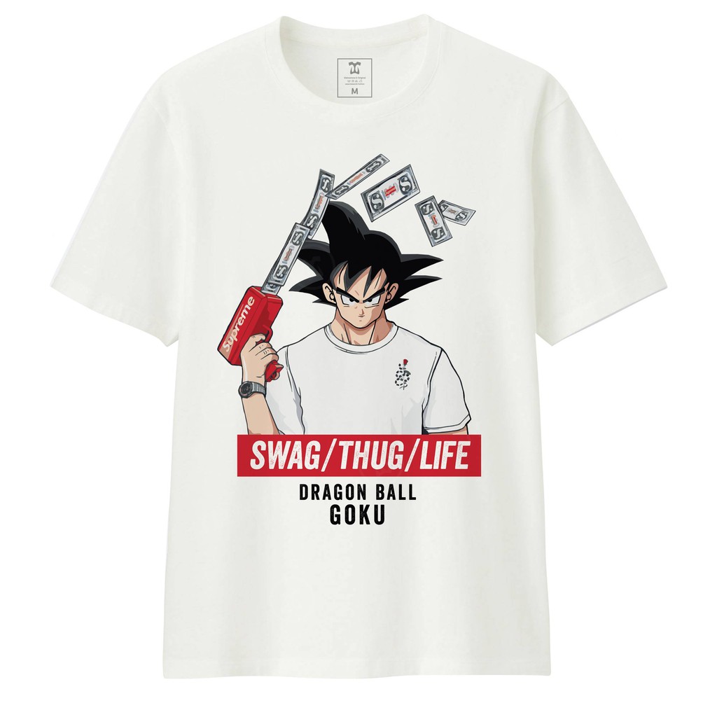 Bst áo thun nam goku sport cực nam tính dragon ball tshirt