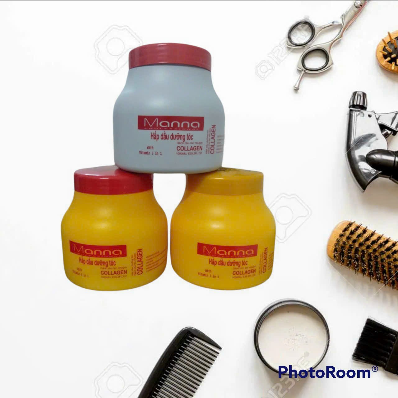 HẤP DẦU DƯỠNG TÓC MANNA (HƯƠNG SEN)