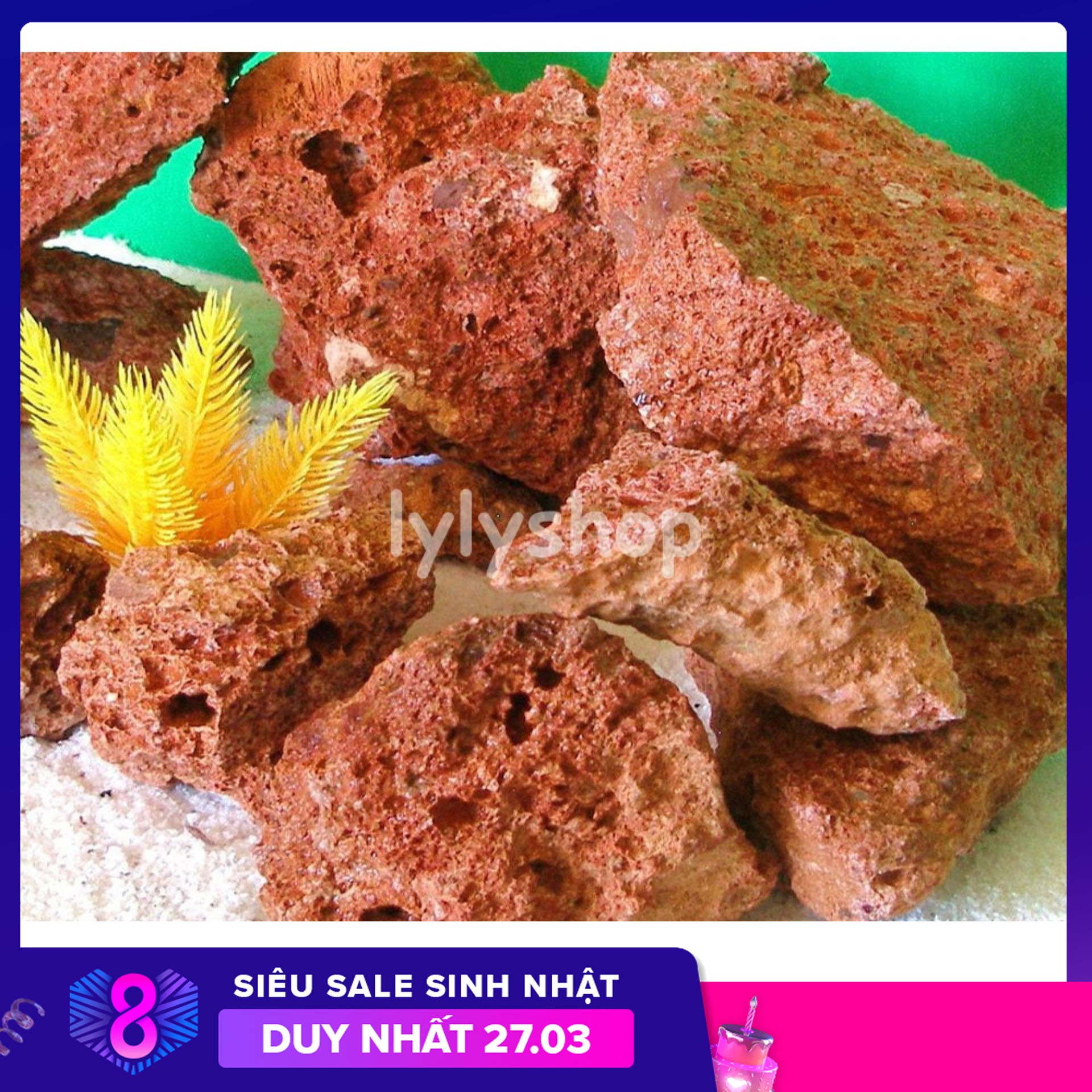 LAVA ROCK (500GR) filter data, fish tank