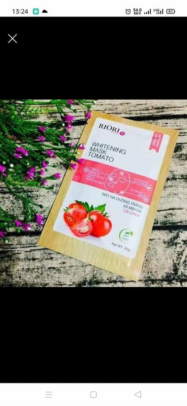 Mặt nạ Cellulose Riori Mask Tomato