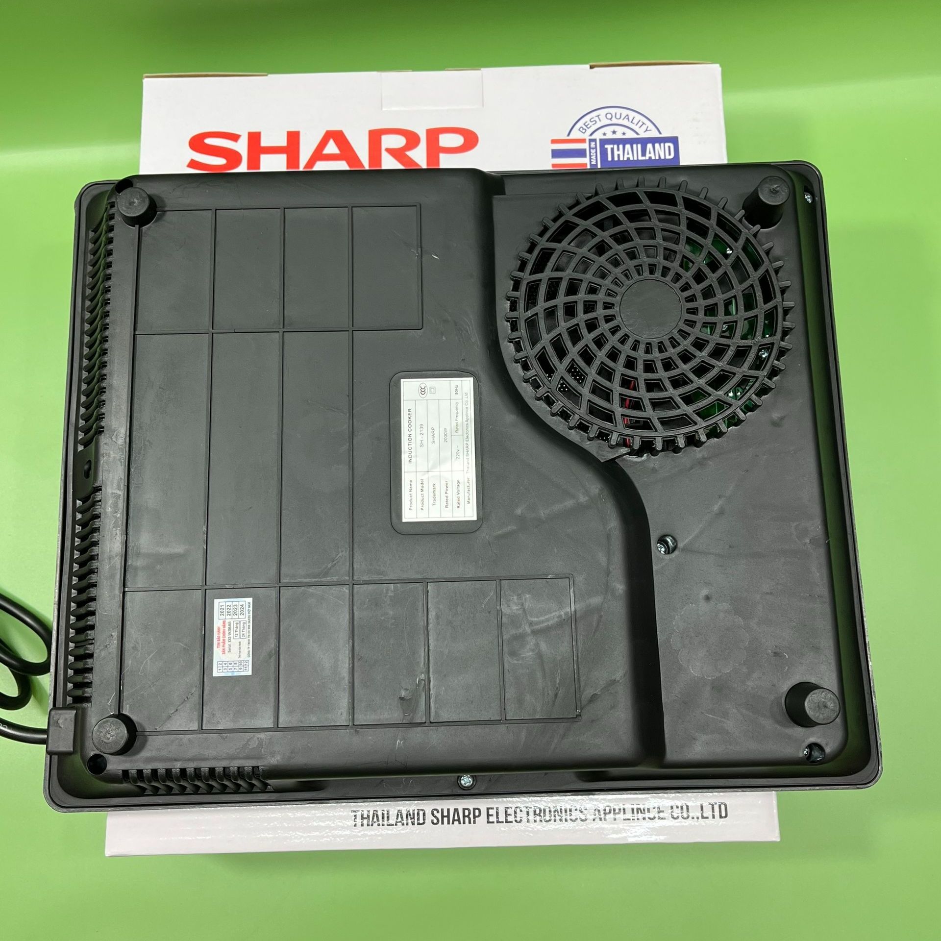 Bếp điện từ đơn sharp SH-2139-thái lan-mới 100%-công suất 2000W - mẫu mới